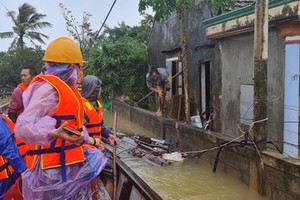 Flood dead toll rises to eight in Quang Binh Province
