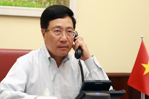 Deputy Prime Minister and Foreign Minister Pham Binh Minh (Source: VNA)