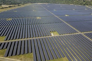 Sao Mai solar power plant in An Giang province (Photo: VNA)