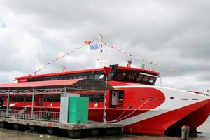 Ca Mau-Nam Du-Phu Quoc high-speed boat route to be resumed