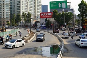 Nguyen Huu Canh Street upgrading project to be completed on April 30