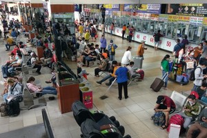 Coach stations overloaded as people return home on holidays