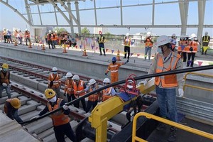 Traffic projects in HCMC implemented under moderate progress