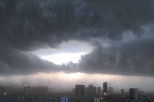 Thundery rains pour down Northern, North-Central regions 