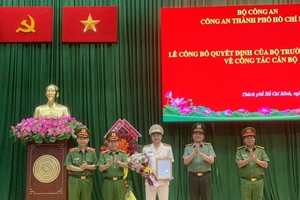 Colonel Mai Hoang becomes Deputy Director of HCMC Police