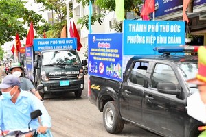 Thu Duc City launches peak month of disease prevention, environmental sanitation