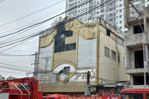 President extends condolences to families of karaoke parlor fire victims