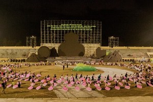 3,000 people wrapped up in preliminary rehearsals of Xoe Thai program 