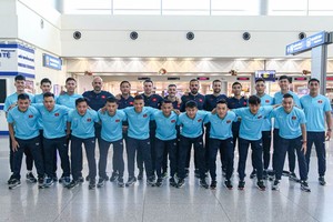 Futsal players arrive in Kuwait for Asian cup 2022