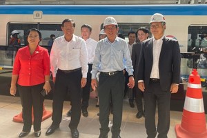 HCMC’s metro train starts test run