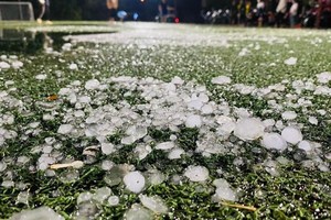Hails fall in Northern region on large scale
