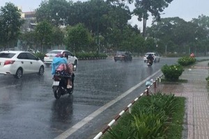 Showers to hit Southern region including HCMC from tonight