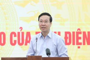 State President calls for donating great unity houses for Dien Bien Province