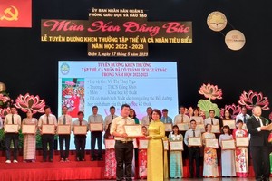 District 1 commends nearly 500 teachers, pupils with outstanding achievements