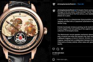 Hai Ba Trung - Vietnamese heroines featured on luxury Swiss watch