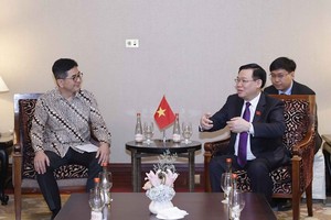 NA leader receives head of Indonesian Chamber of Commerce and Industry