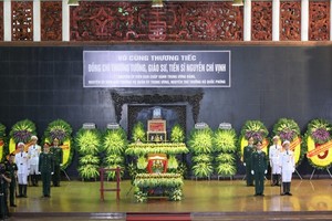 Respect-paying service for Sen. Lieut. Gen. Nguyen Chi Vinh