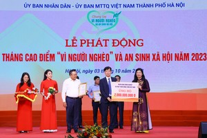 Hanoi launches “Month for the poor” 2023