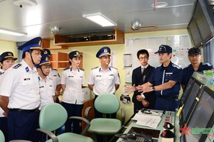 Coast guard forces of Vietnam, Japan share experience