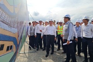 Deputy PM Tran Hong Ha inspects progress of Long Thanh Airport Project