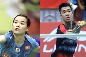 Vietnamese players jump in world badminton rankings