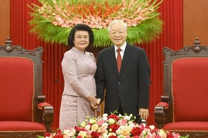 Vietnam supports Cambodia’s national development: Party General Secretary