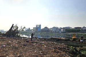 Site for Tham Luong- Ben Cat- Nuoc Len canal renovation project handed over