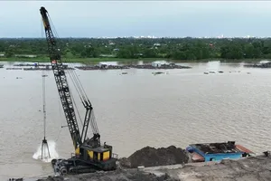 Tien Giang to supply 15.95 million cubic meters of sand for 5 key projects