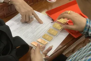 SJC-brand gold price unexpectedly rises to VND80 million (US$3,164) per tael