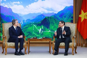 PM Pham Minh Chinh welcomes US Secretary of State Antony Blinken