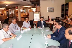 Party official meets with Communist Party USA in New York