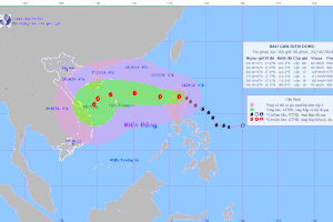 Trami storm rapidly intensifying amidst approaching East Sea