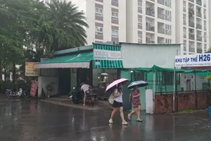 Spells of intense rain continue covering Ho Chi Minh City