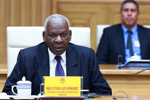 Top Cuban legislator to visit Vietnam