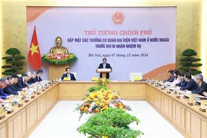 PM meets with new ambassadors, heads of Vietnamese representative offices abroad