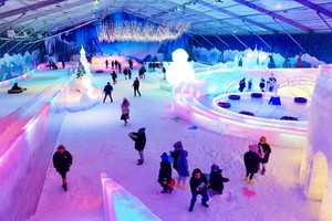 Discovering unique snow, ice playground in heart of Ho Chi Minh City