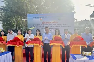Cau Xeo Street drainage system in Tan Phu District inaugurated