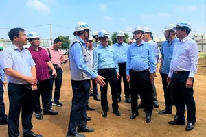 Deputy PM Tran Hong Ha inspects construction progress of Long Thanh Airport 