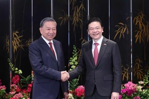 Vietnamese, Singaporean leaders brief media on outcomes of talks