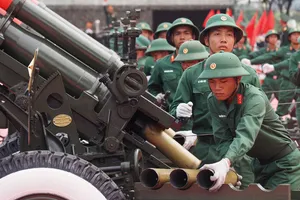 Troops training hard for grand National Reunification celebration