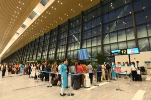 Tan Son Nhat International Airport’s terminal T3 operates first flight