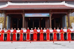 Memorial site of Party General Secretary Le Duan inaugurated