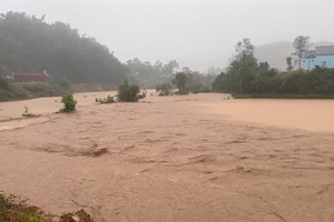 Twelve dead and missing due to flash floods, landslides in Dien Bien