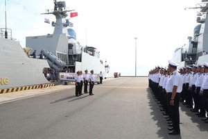 Vietnam naval ship departs for ASEAN multilateral exercise