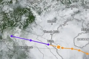 Typhoon Kajiki to reach peak strength between12 a.m. and 6 p.m. on August 25