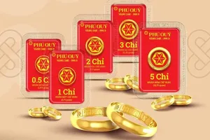 9999 gold rings hit VND153 million (US$5,807) per tael