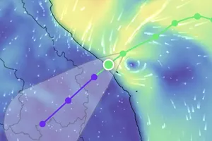 Storm No. 12 weakens into tropical depression