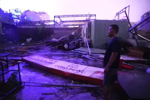 Typhoon No. 13 makes landfall, devastates Central localities