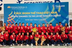 Vietnam sports delegation departs for Thailand to attend 33rd SEA Games