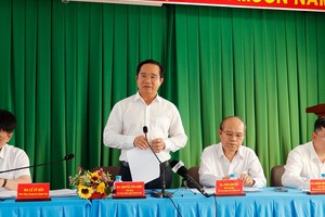 HCMC leaders, Government Inspectorate work with Thu Thiem residents